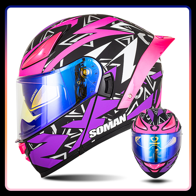 Modular Flip Up Motorcycle Helmet Dot Approved - DOT aprovado capacete de motocicleta de