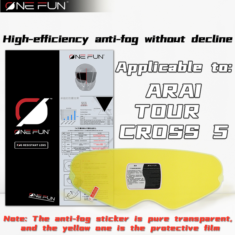 Motorcycle Helmet Anti Fog Pinlock Shield - Viseira antiembaçante para tour crossv 5