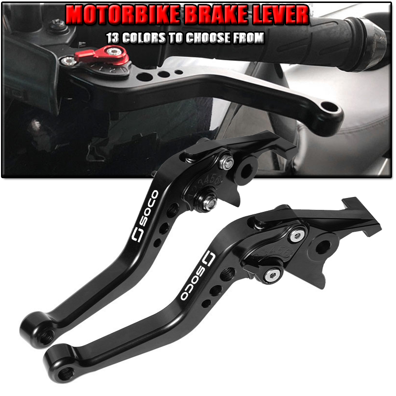 Cnc Aluminum Adjustable Brake Clutch Levers - Alavanca de Freio e Embreagem Curta