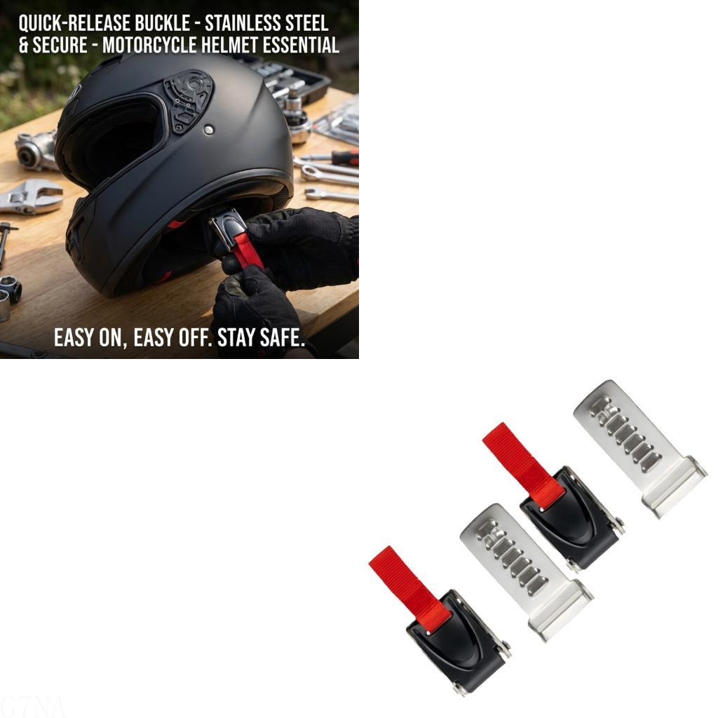 Quick Release Buckle Motorcycle Helmet - Os capacetes inoxidáveis ​​da motocicleta do