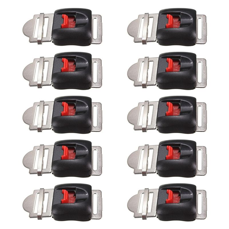 Quick Release Buckle Motorcycle Helmet - Fivela de Liberação Rápida Universal para
