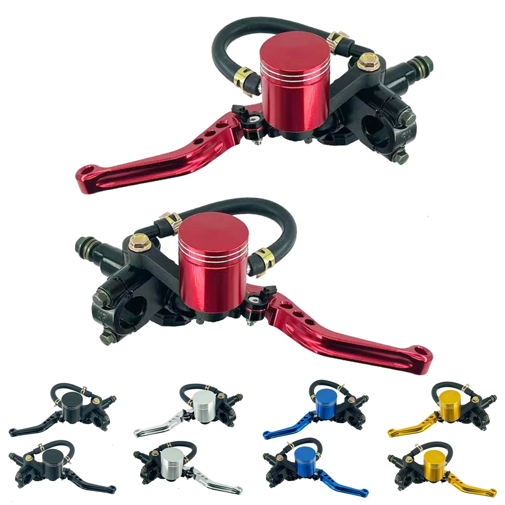 Cnc Aluminum Adjustable Brake Clutch Levers - Universal 22mmcnc alumínio bomba de freio