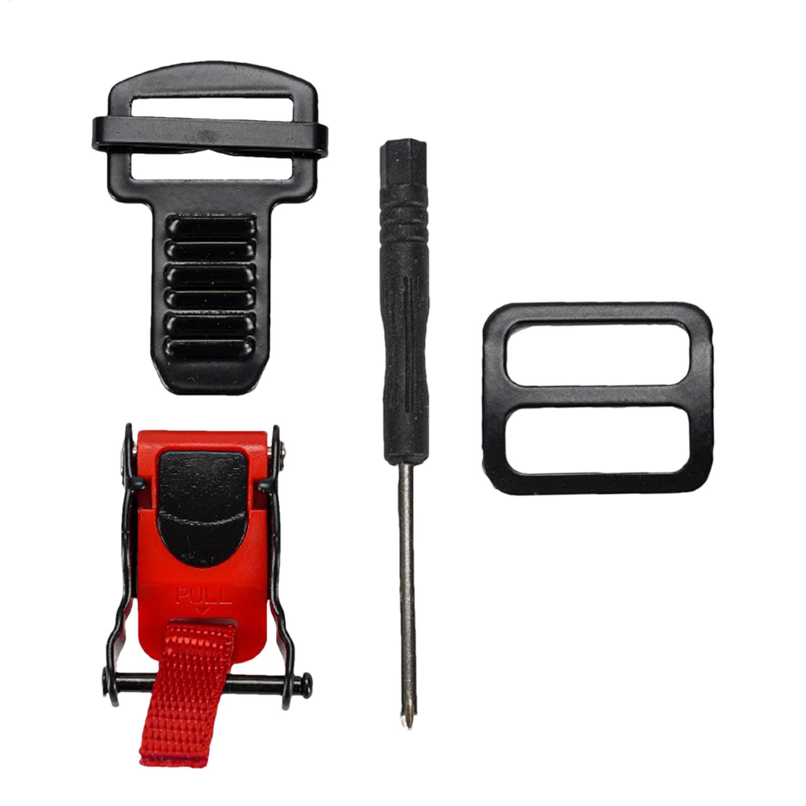 Quick Release Buckle Motorcycle Helmet - Fivela de Liberação Rápida para Capacetes