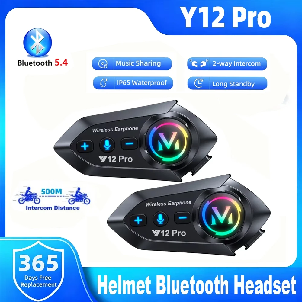 Full Face Motorcycle Helmet With Bluetooth - Intercomunicador Bluetooth para Capacete de Moto