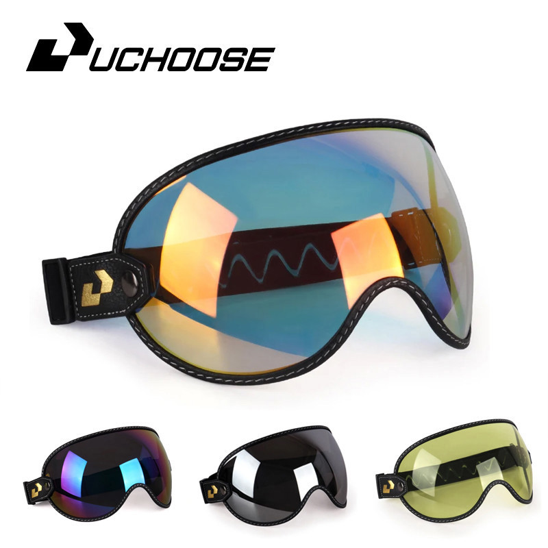 Vintage Open Face Retro Helmet - Uchoose Open Face Motocicleta Capacete, Retro