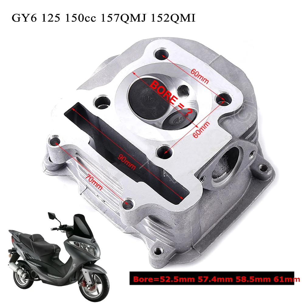 Scooter Parts - Cabeça do cilindro Peças da motocicleta,