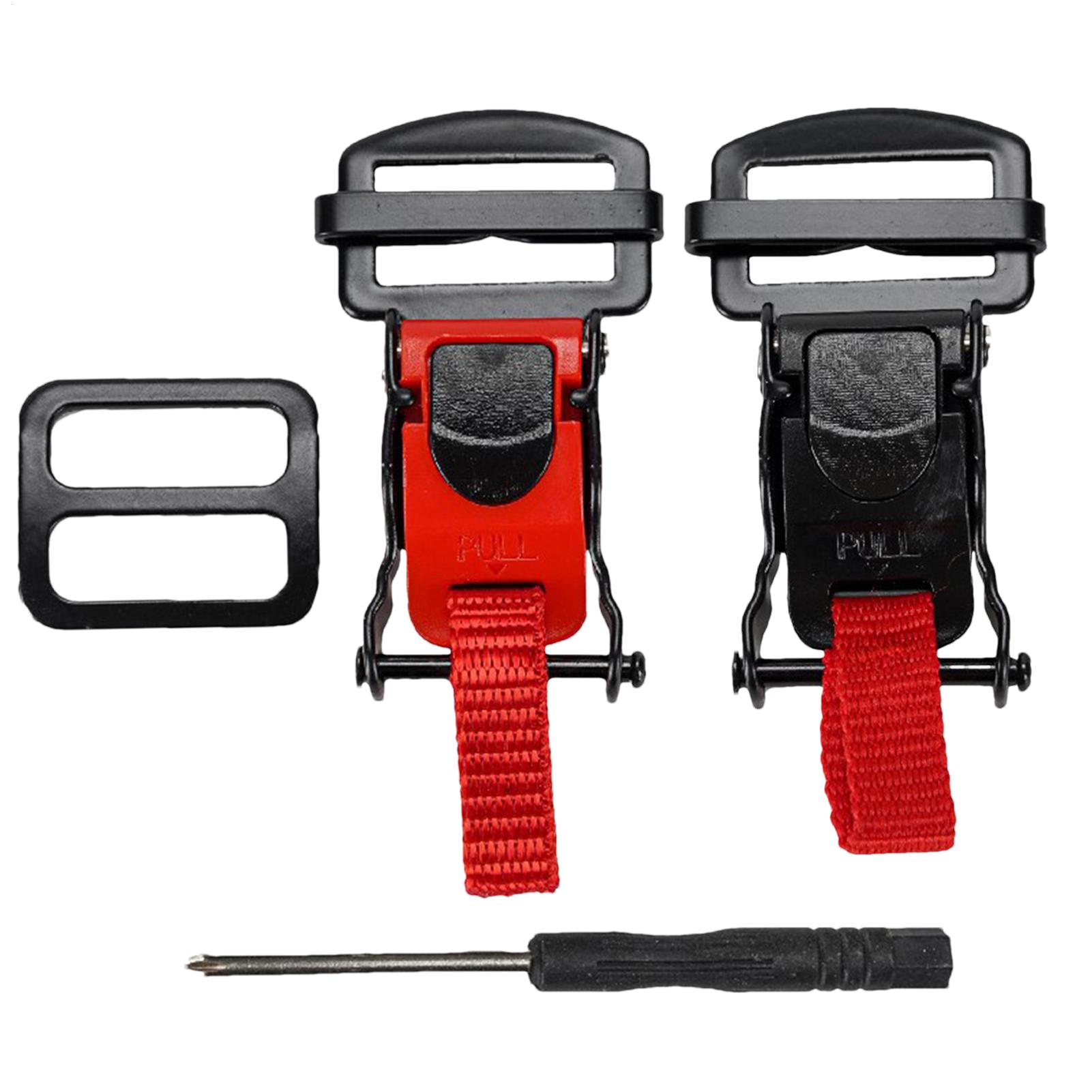 Quick Release Buckle Motorcycle Helmet - Fivela de Liberação Rápida para Capacetes