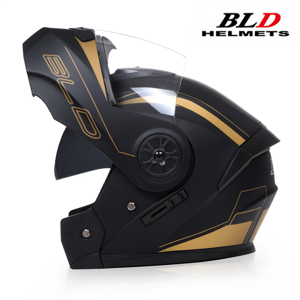 Modular Flip Up Motorcycle Helmet Dot Approved - Personalizado rosto cheio casco flip up